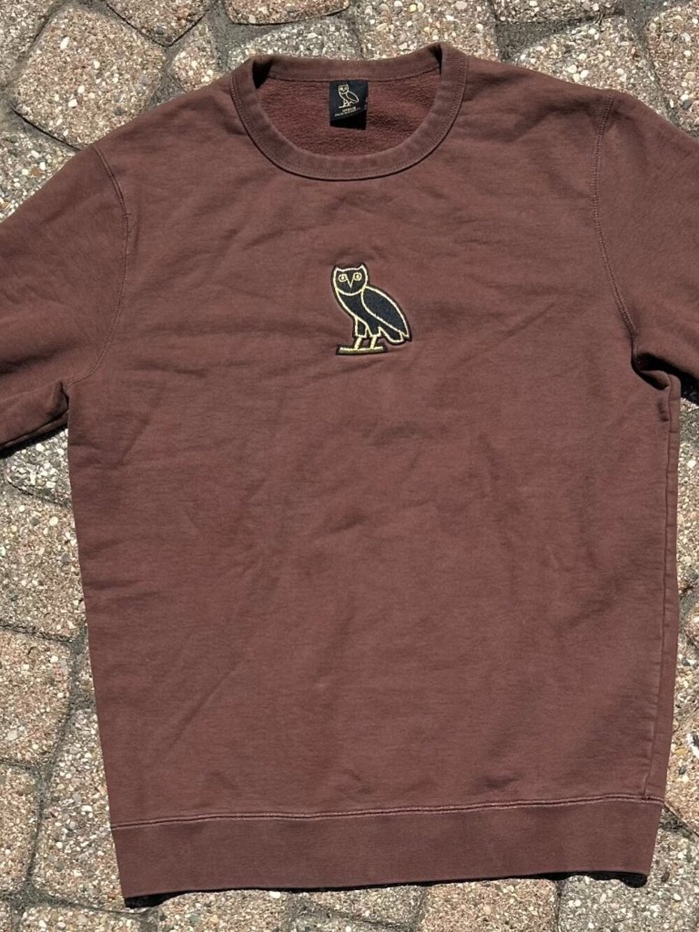 OVO Classic Owl Crewneck Sweatshirt Men's M
